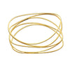 Tiffany & Co Elsa Peretti 18K Yellow Gold Vintage Bangle
