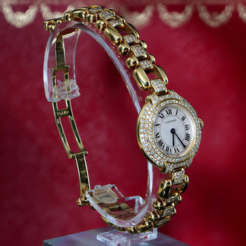 Cartier Panthere Vendome 8157907 27mm Diamond 18K Gold Ladies Watch – Assay Jewelers