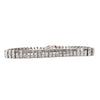 16 Carat Baguette Cut Diamond 18K White Gold Multi-Link Bracelet