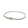 18K White Gold 1.34 Carat Diamond Tennis Bracelet | 7 inches - 2mm