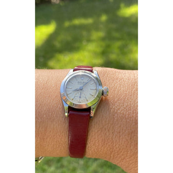 1950's Rolex Oyster Speedking Precision Watch in Red Leather Strap – Assay Jewelers
