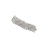 25 Carat Total Round Cut Natural Diamond Bezel Set Link Bracelet in 18K White Gold