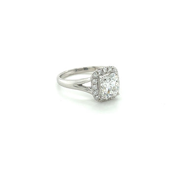 2.14 Carat Lab Grown Radiant Cut Diamond Split Shank Engagement Ring – Assay Jewelers