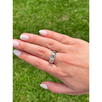 2.5 Carat Emerald Cut Lab Grown Diamond East-West Ring – Assay Jewelers