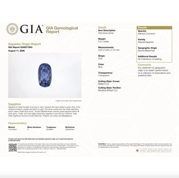 2.51 Carat Oval Blue Sapphire & Mixed Diamond Platinum Filigree Ring – Assay Jewelers