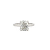 3 قيراط، G، VS2، IGI معتمد Elongated Cushion Lab Diamond Ring