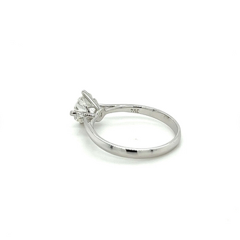 3.03 Carat, Cushion Cut, H Color, VS1 Clarity Lab grown Diamond in Platinum Ring – Assay Jewelers