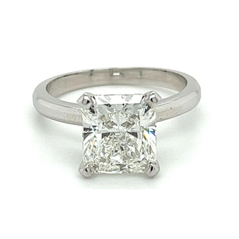 3.20 Carat Radiant Cut Lab Grown Diamond Solitaire Ring – Assay Jewelers