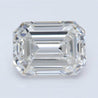 As Grown 4.05 Carat, Emerald Cut, H Color, VVS2 Clarity Loose Lab Diamond