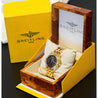 Breitling 18K Yellow Gold Chronomat Black Dial 1884 Ref. K13050.1 w/ Box & Papers