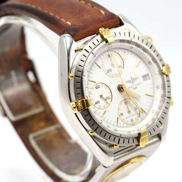 Breitling Chronomat UTC B13048 Two-Face 18k And Steel 39mm Watch