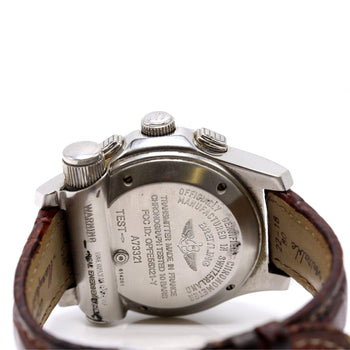 Breitling Emergency Mission A73321 Stainless Steel Silver Dial Quartz Watch – Assay Jewelers