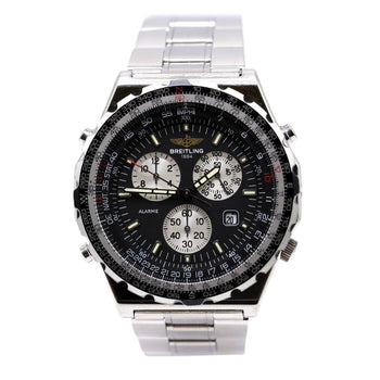Breitling Jupiter Pilot A59028 Stainless Steel Black Dial Quartz Watch – Assay Jewelers