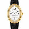 Bvlgari Ovale OV32G Factory Diamond Bezel 18K Yellow Gold Watch Circa 1990s