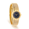 Bvlgari Tubogas BB23 18K Yellow Gold Diamond Dial 26mm Ladies Watch Full Set