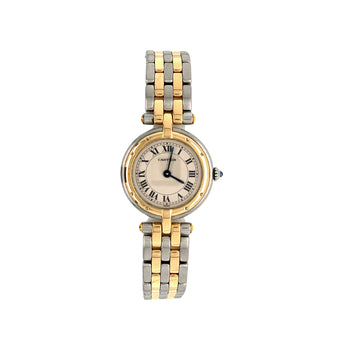 Cartier Panthere 1057920 Vendome 18k Gold Steel Champagne Dial Ladies Watch – Assay Jewelers