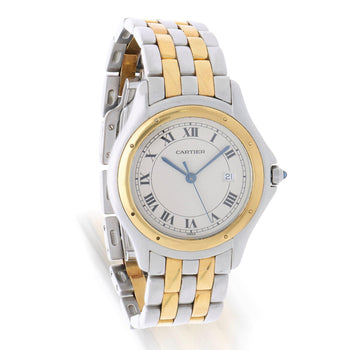 Cartier Panthère Cougar 187904 33mm Two-Tone 18K Circa 1990 Watch – Assay Jewelers