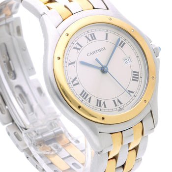 Cartier Panthère Cougar 187904 33mm Two-Tone 18K Circa 1990 Watch – Assay Jewelers