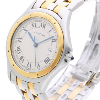 Cartier Panthère Cougar 187904 33mm Two-Tone 18K Circa 1990 Watch – Assay Jewelers