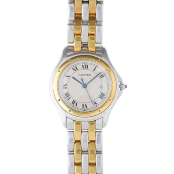 Cartier Panthère Cougar 187904 33mm Two-Tone 18K Circa 1990 Watch – Assay Jewelers