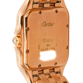 Cartier Panthere Full Factory Diamond 27mm 18K Gold Watch Ref 008133 – Assay Jewelers
