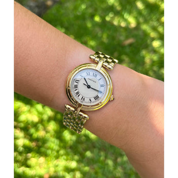 Cartier Panthere Vendome 30mm Ladies Quartz in 18K Gold Watch Ref. 883964 – Assay Jewelers
