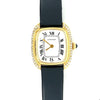 Cartier Paris Gondole 18K Gold Diamond Bezel White Dial Manual Wind Watch