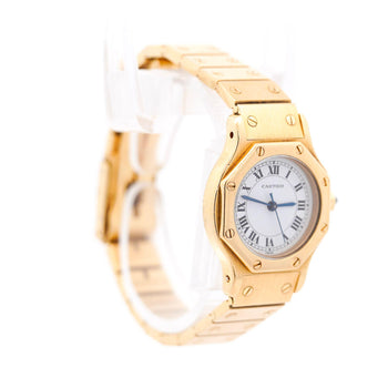 Cartier Santos Automatic 18K Gold 25mm Dial 60045 Ladies Watch – Assay Jewelers