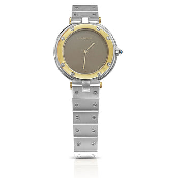 Cartier Santos Ronde Quartz 27mm Two Tone Watch – Assay Jewelers