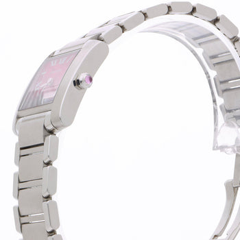 Cartier Tank Francaise Raspberry Rose Dial Christmas Edition Watch Full Set – Assay Jewelers
