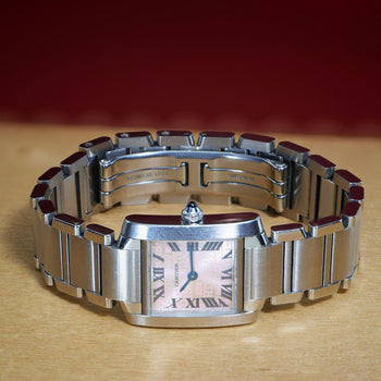 Cartier Tank Francaise Ref. W51035Q3 160th Anniversary Asia Limited Steel Watch – Assay Jewelers