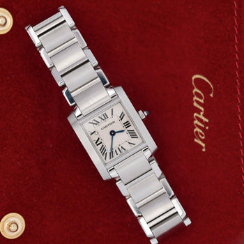 Cartier Tank Francaise W51008Q3 20mm Ladies Quartz 2384 Watch – Assay Jewelers