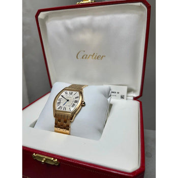 Cartier Tortue 18K Rose Gold 31mm Tonneau Watch w/ Box – Assay Jewelers