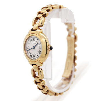 Cartier Vendome 878999 18K Gold Manual Gadroon Link 26m Watch – Assay Jewelers