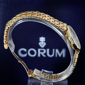 Corum Admiral's Cup Nautical Flag Dial 27mm Circa 1990 18K Yellow Gold Watch – Assay Jewelers