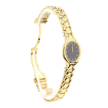 Ebel Beluga 24.5mm 18K Gold Black Diamond Dial Watch – Assay Jewelers