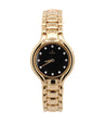 Ebel Beluga 24.5mm 18K Gold Black Diamond Dial Watch