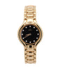 Ebel Beluga 24.5mm 18K Gold Black Diamond Dial Watch