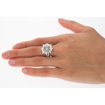 GIA Certified 1.01 Carat Fancy Bluish Gray Diamond Ring – Assay Jewelers