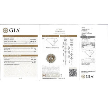 GIA Certified 3.81 Carat Detachable Two-Piece Toi Et Moi Ring in 18K White Gold – Assay Jewelers