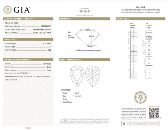 GIA Certified 3.93 Carat Pear Cut &Diamond Halo Drop Earrings in 18K White Gold