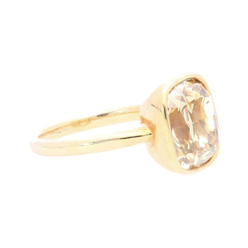 GIA Certified 5.02 Carat Cushion Cut Fancy Brown Yellow Diamond Ring in 18K Rose Gold & Detachable Bands – Assay Jewelers