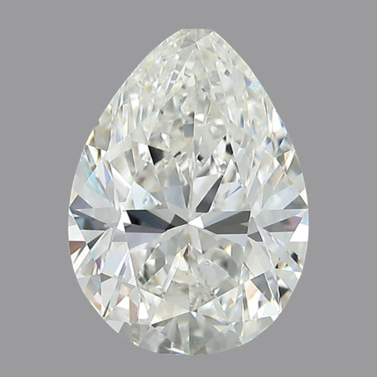 GIA Certified 6.76 Carat Pear Cut Diamond Stud Earrings