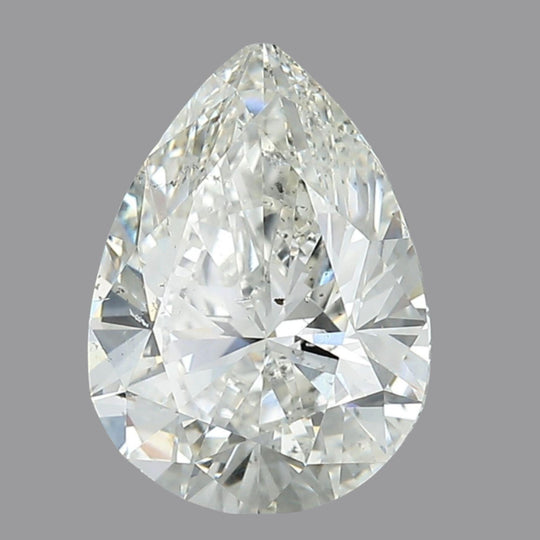 GIA Certified 6.76 Carat Pear Cut Diamond Stud Earrings