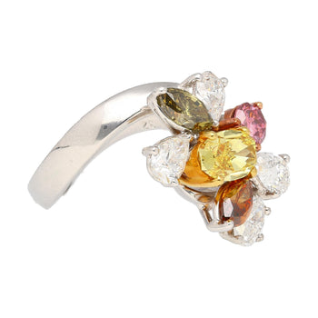 GIA & IGI Certified 3 Carat Natural Fancy Color Diamond Ring Platinum & 18K Gold – Assay Jewelers