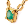 Henry Dunay 19.48 carat Colombian Emerald Necklace in 18k Yellow Gold