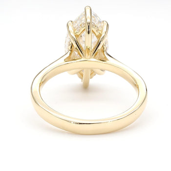 IGI Cert. 3 Carat Marquise Lab Diamond Hidden Halo Engagement Ring – Assay Jewelers
