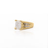 IGI Cert. 4.5 Carat Cushion Lab Grown Diamond 18K Gold Ring