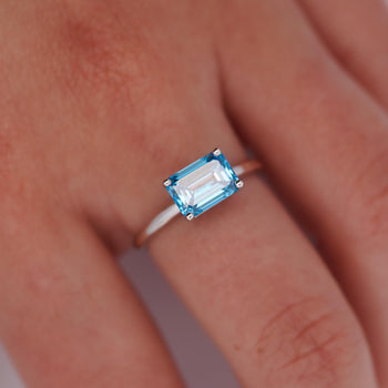 IGI Certified 2.08 Carat Vivid Blue Lab Grown Diamond Engagement Ring – Assay Jewelers