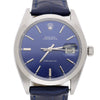 Rolex 6694 Oysterdate Precision Blue Sunburst Dial 34mm Watch